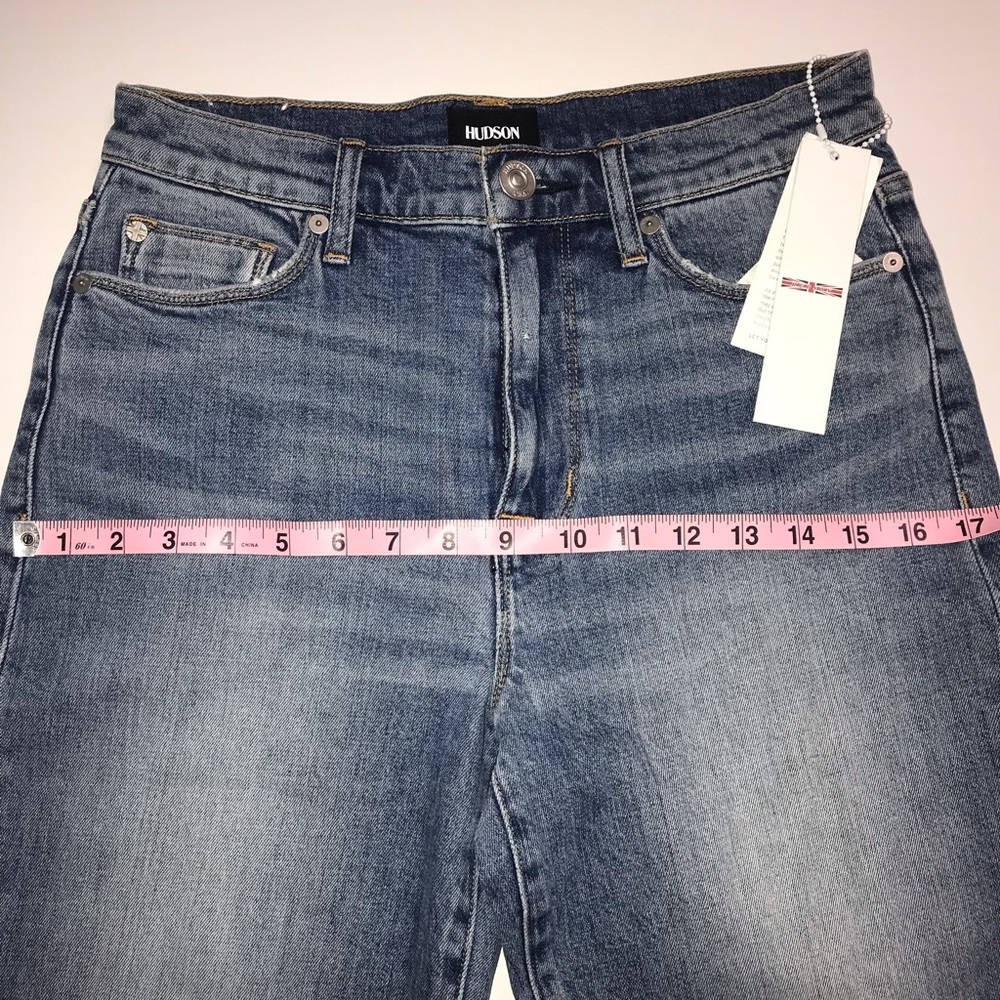 Hudson Jeans Zoeey High Rise Straight Crop Jean - Picture 6 of 8